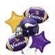 Minnesota Vikings Balloon Bouquet 5pc