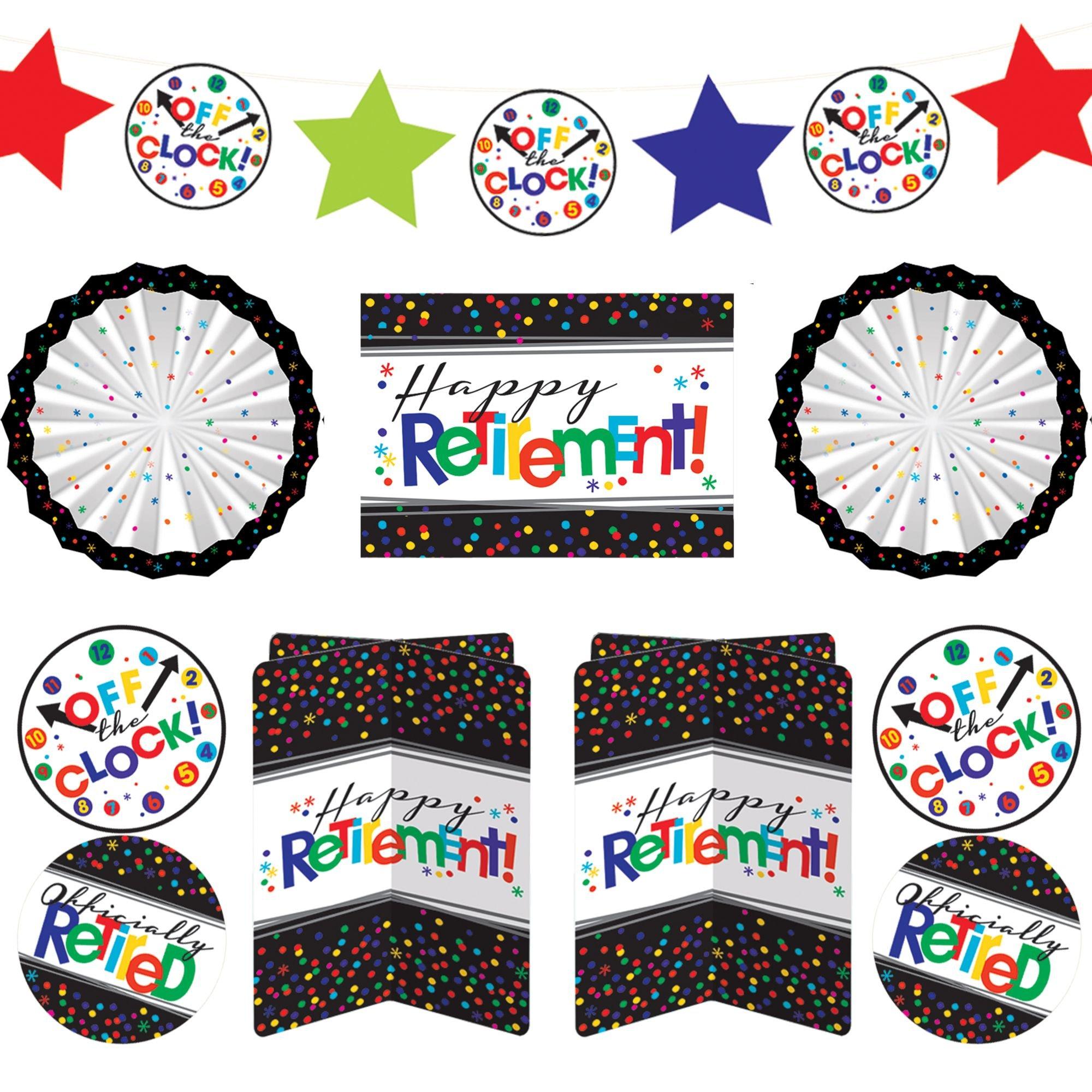 Officially Retired Room Decorating Kit, 10pc
