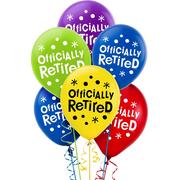 Happy Retirement Celebration Balloons 15ct
