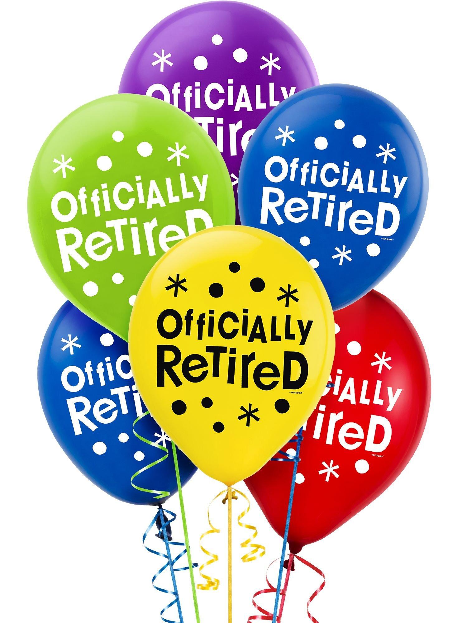 15ct, 12in, Officially Retired Latex Balloons