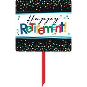 Happy Retirement Celebration Yard Sign