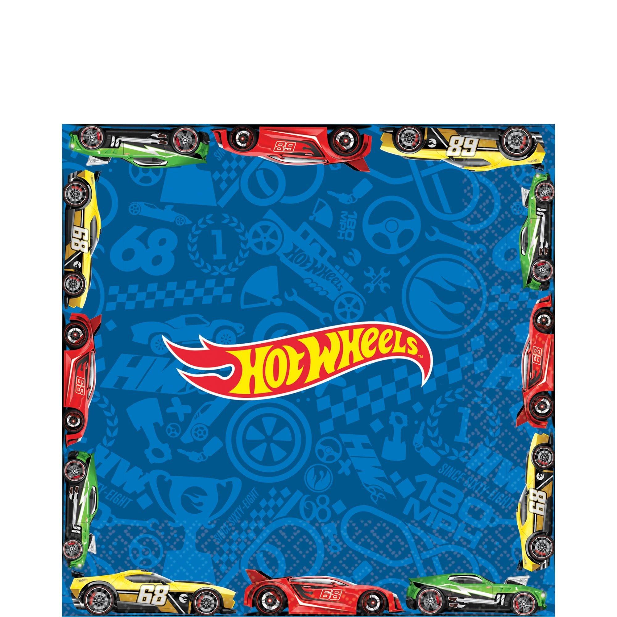 Hot Wheels Lunch Napkins 16ct | Party City