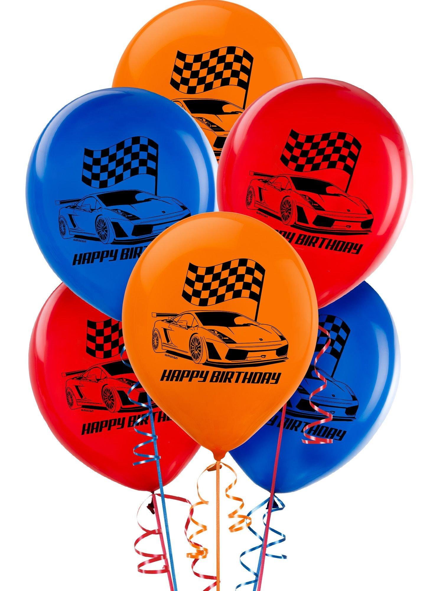 6ct, Hot Wheels Balloons