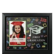 First Graduation Black Picture Frame
