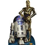 C-3PO & R2-D2 Life-Size Cardboard Cutout - Star Wars