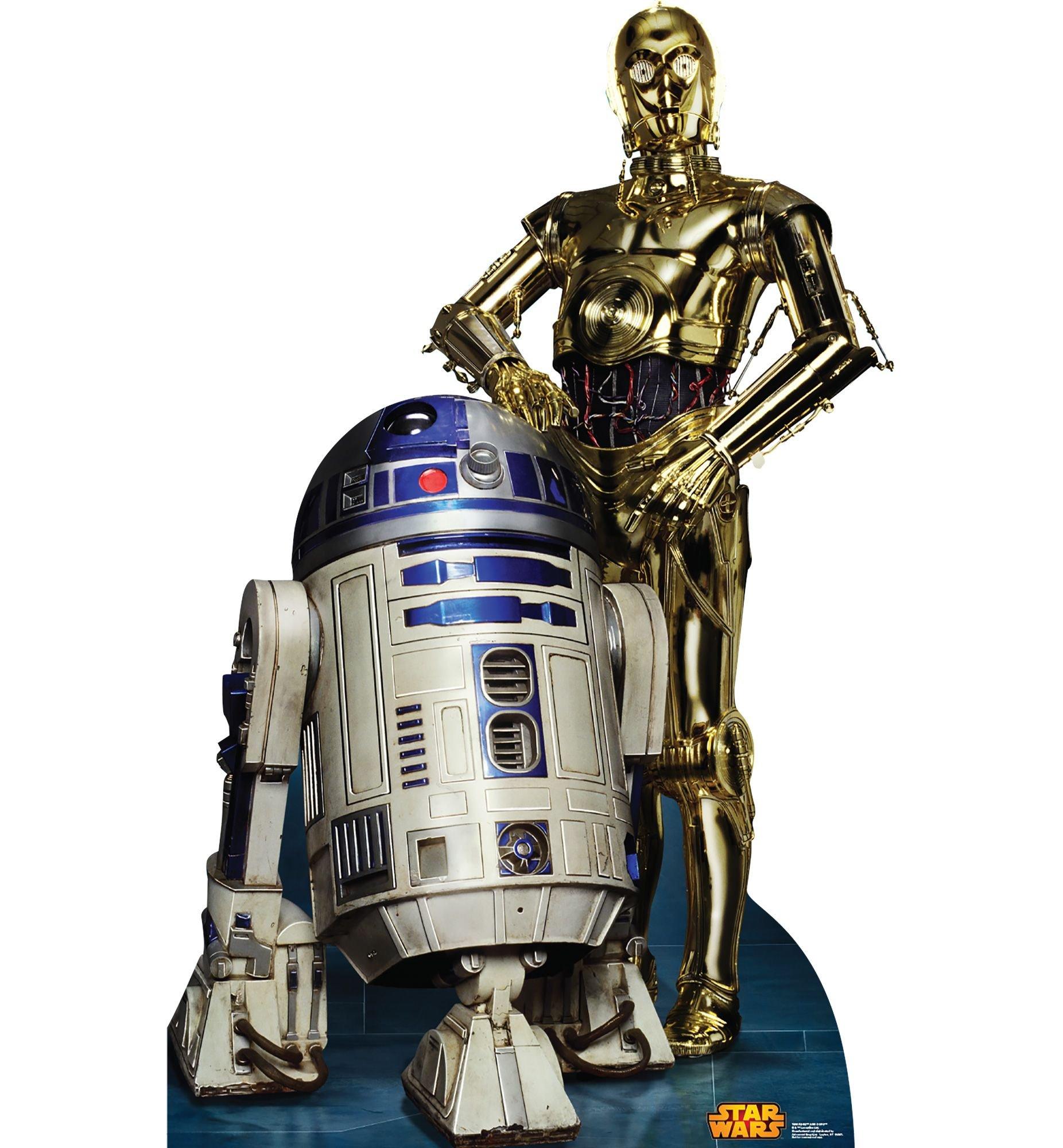 Custom Display for Life Sized Star Wars Statues of C-3PO & R2-D2 » Tom  Spina Designs