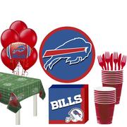 Super Buffalo Bills Party Kit for 18 Guests