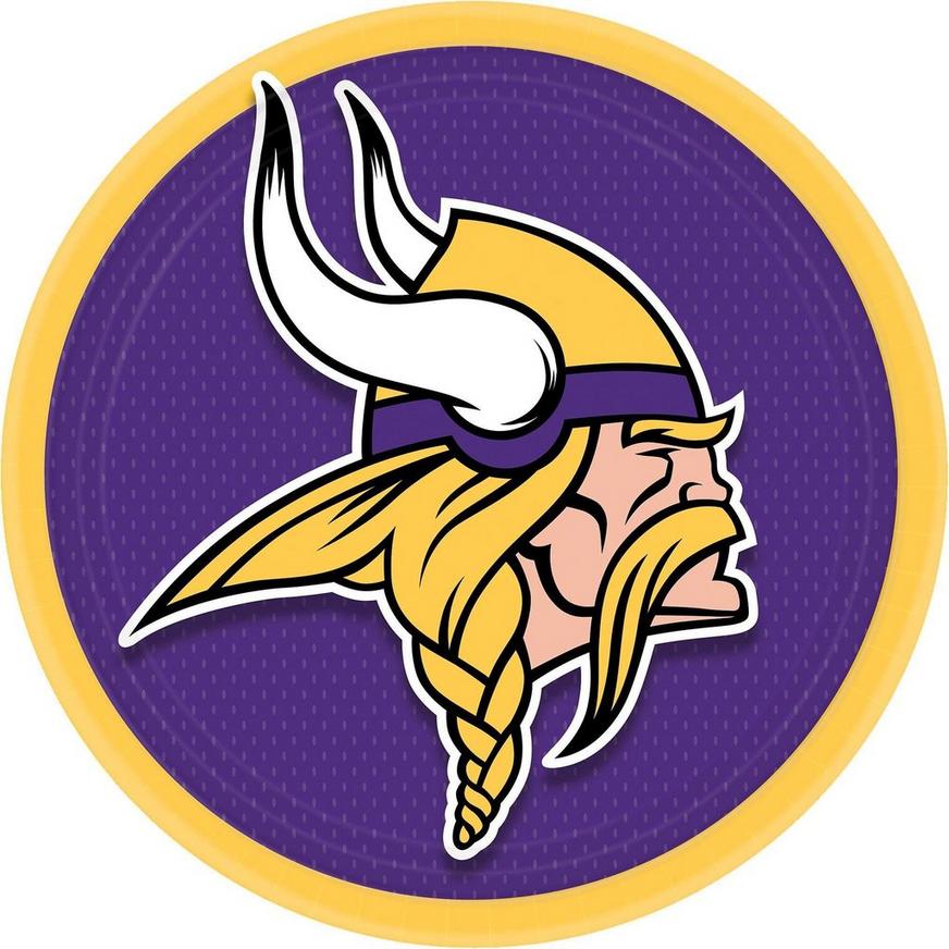 Super Minnesota Vikings Party Kit for 18 Guests