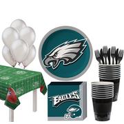 Super Philadelphia Eagles Party Kit for 18 Guests