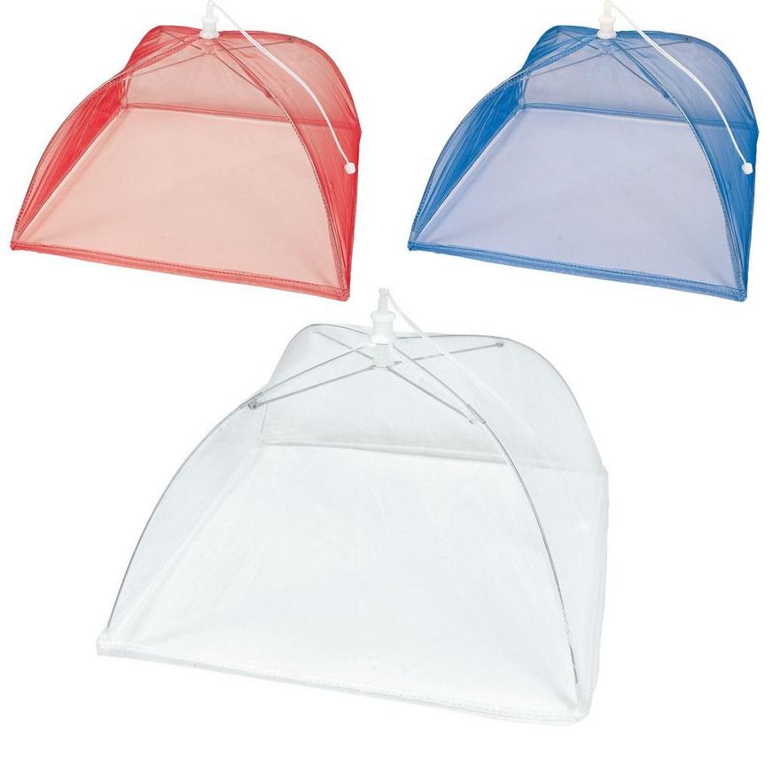 TRIXES Folding Mesh Food Covers Protection Nets x 2 