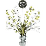 50th Birthday Spray Centerpiece - Sparkling Celebration