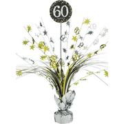 60th Birthday Spray Centerpiece - Sparkling Celebration