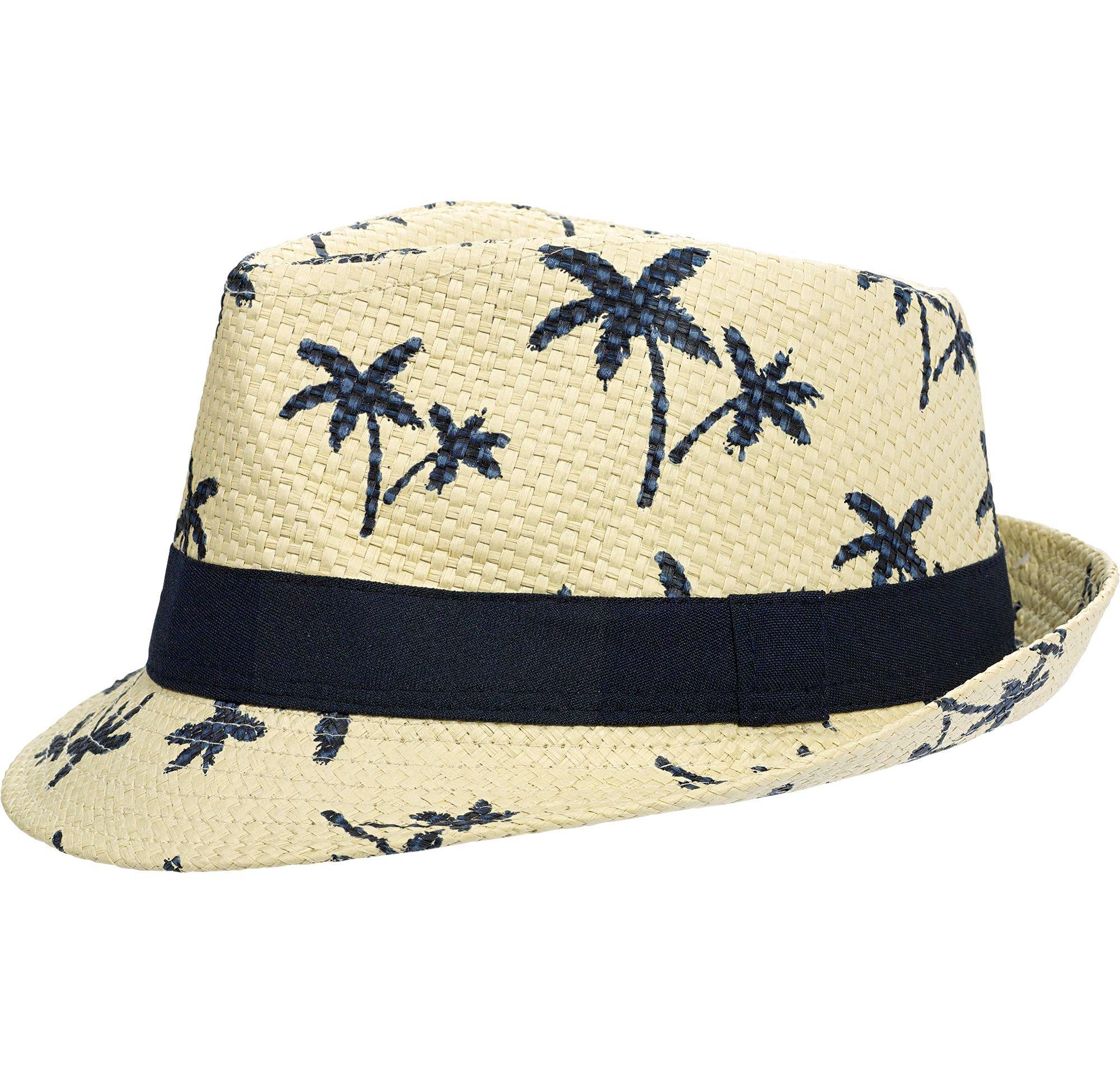 Sustainable Palm Straw Fedora Hat