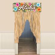 Hawaiian Hibiscus Door Curtain