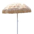 Faux Grass Tiki Umbrella, 59in x 75in