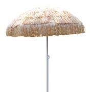 Faux Grass Tiki Umbrella, 59in x 75in