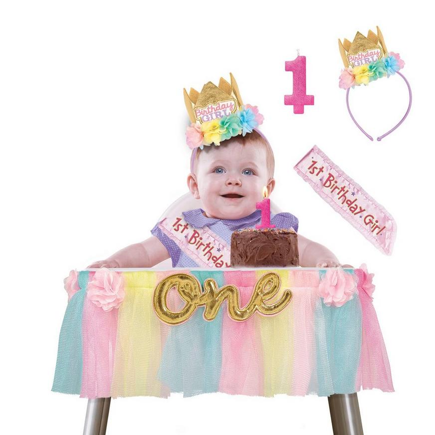 General Girl 1st Birthday Smash Cake Kit