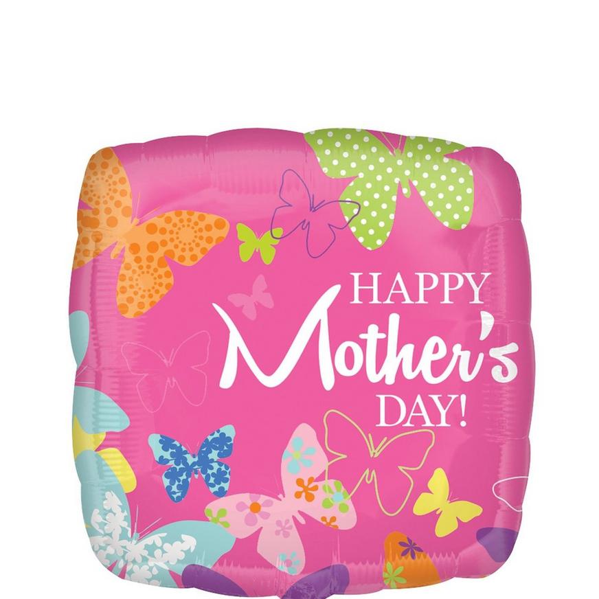 Pink Happy Mother's Day Balloon, 17in