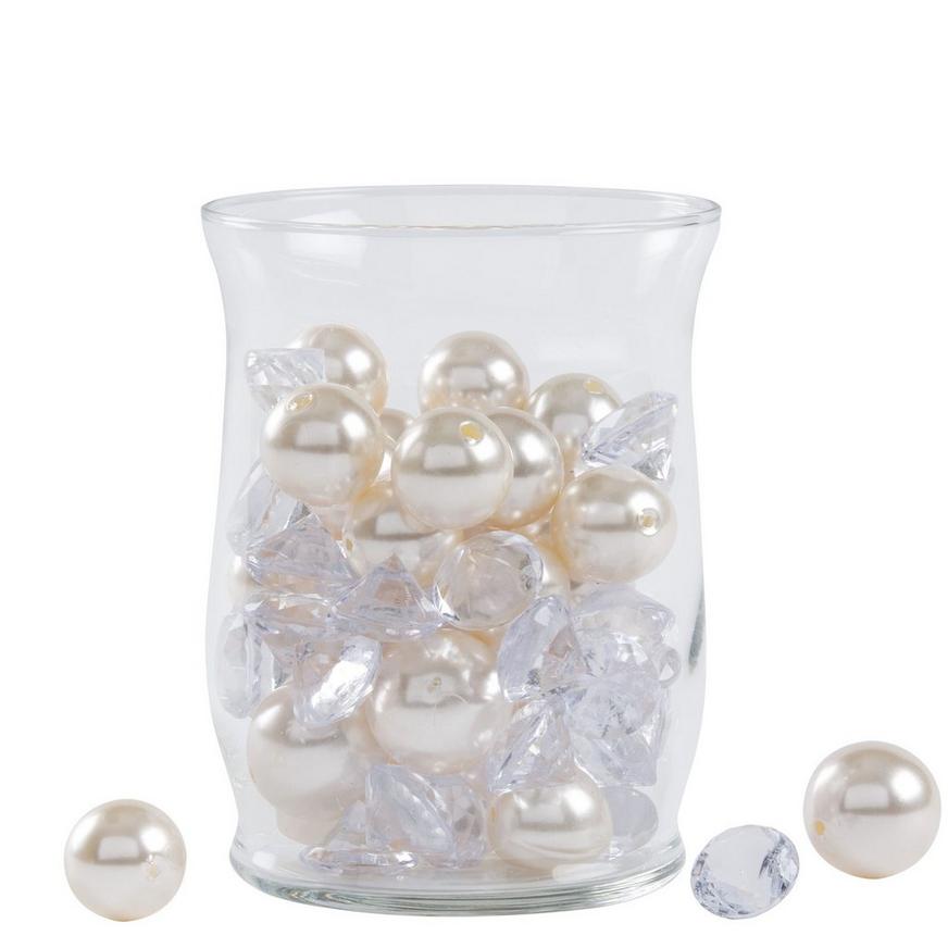Pearl & Diamond Table Scatter