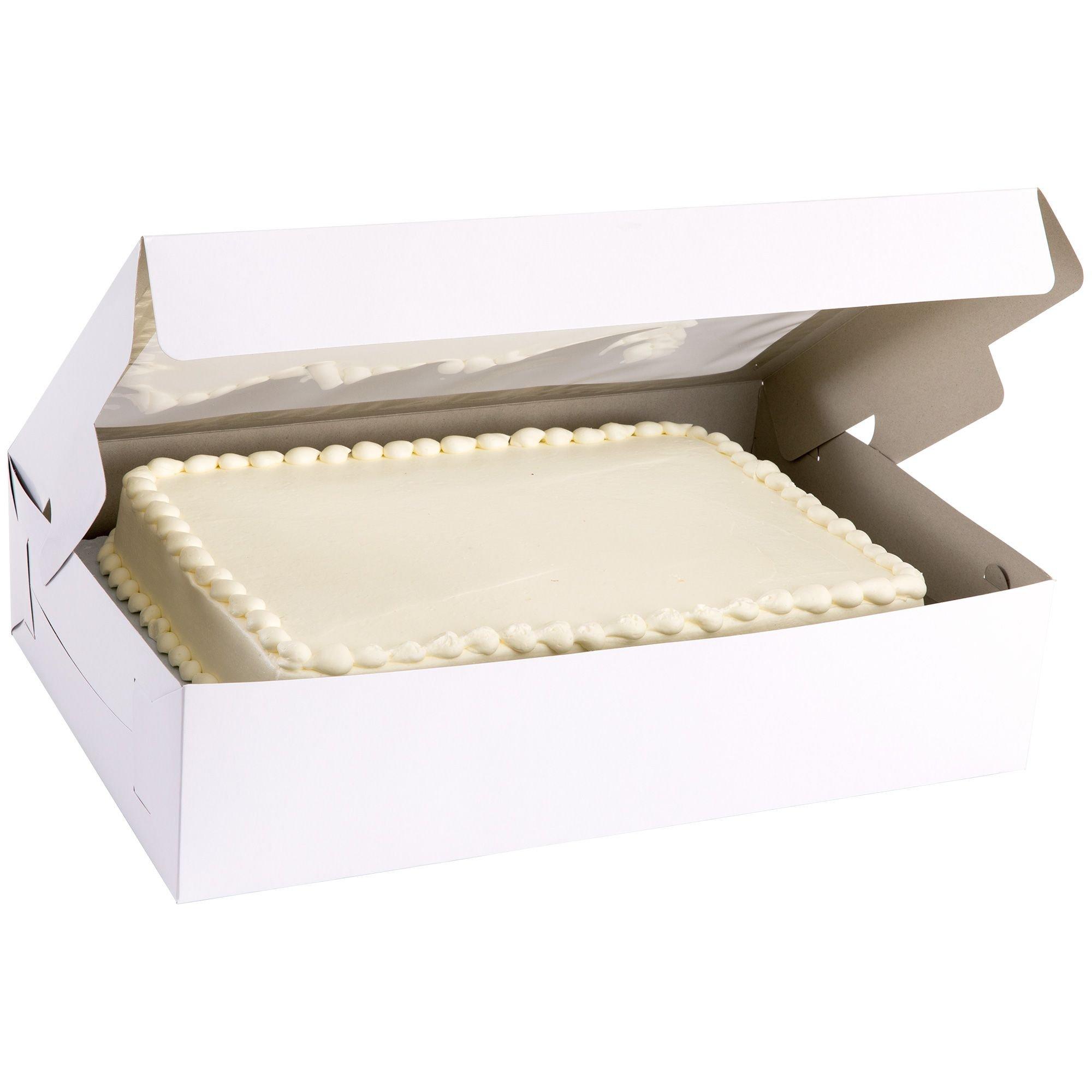 White Corrugated 1/4 Sheet Cake sheet, USA Party