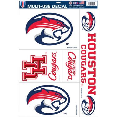 Houston Cougars Decals 5ct
