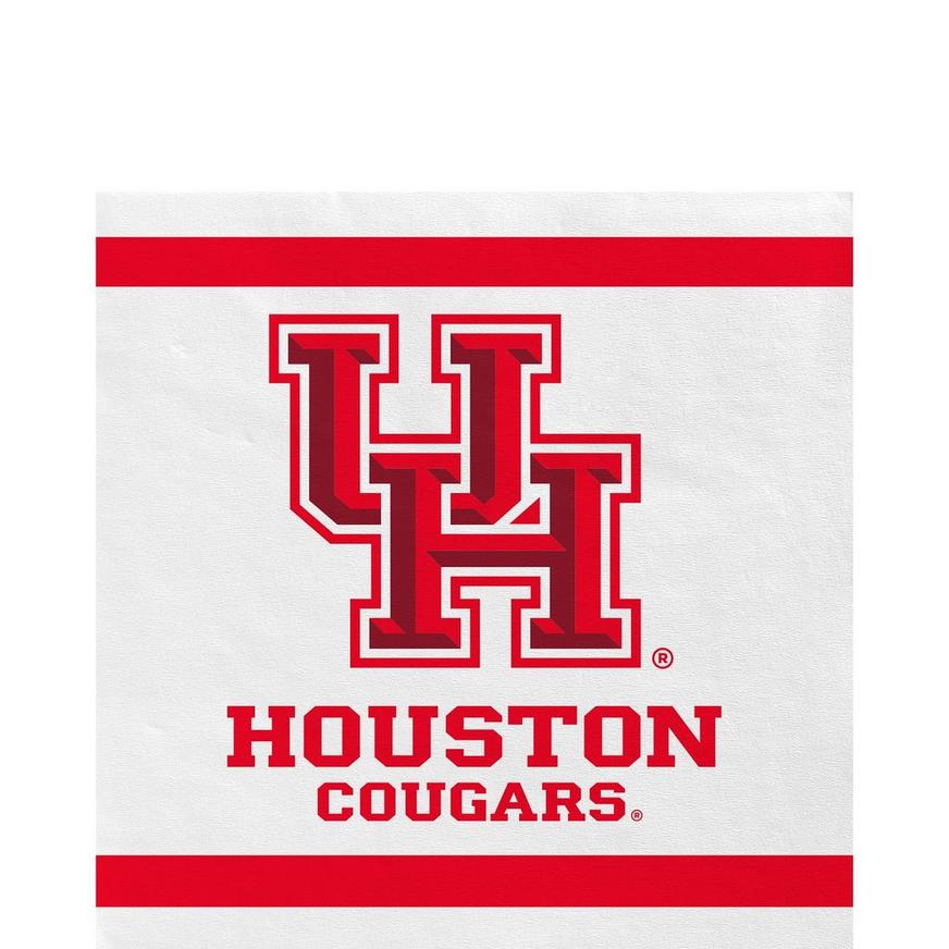 Houston Cougars Lunch Napkins 20ct