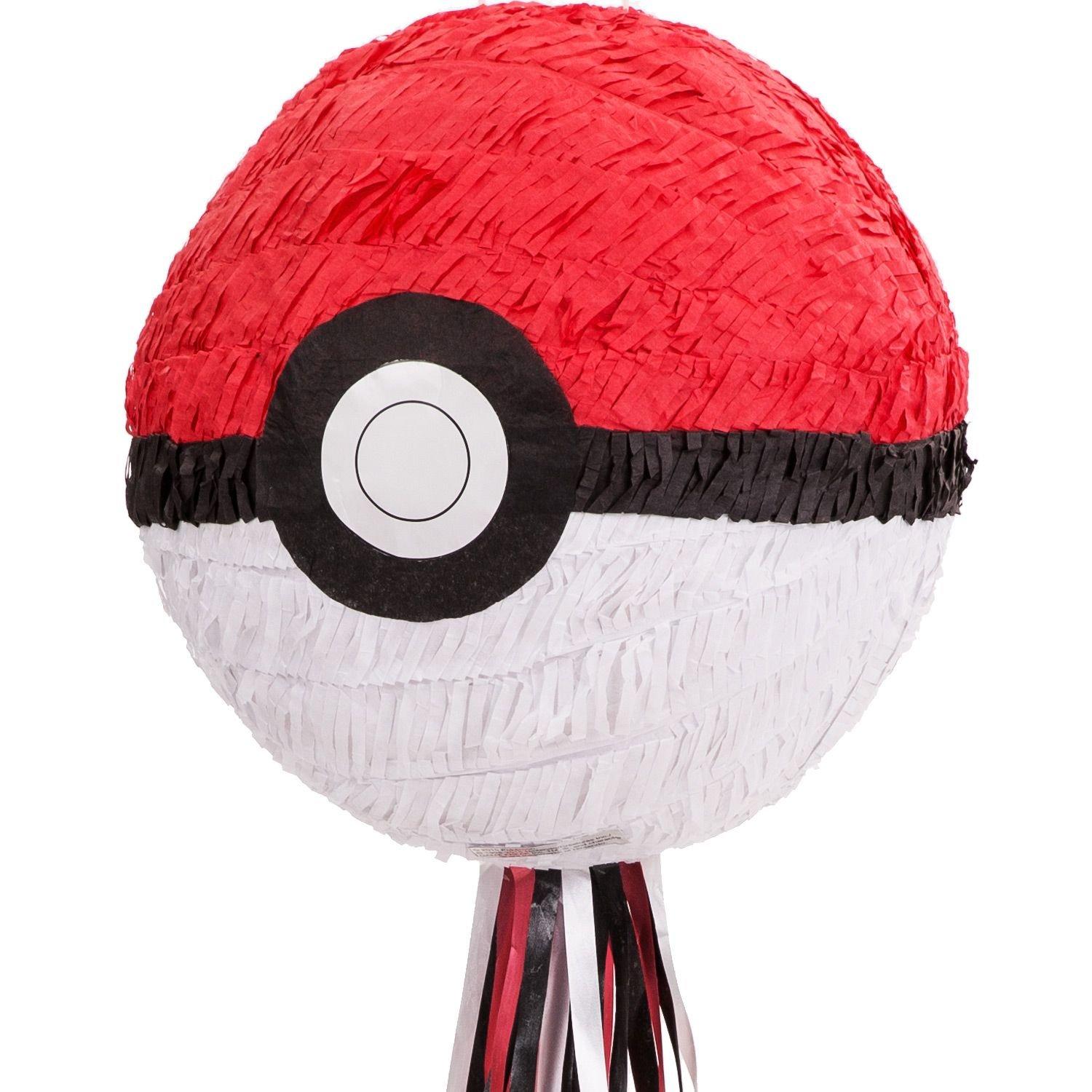 Pull String Poké Ball Pinata 10 3/4in - Pokémon