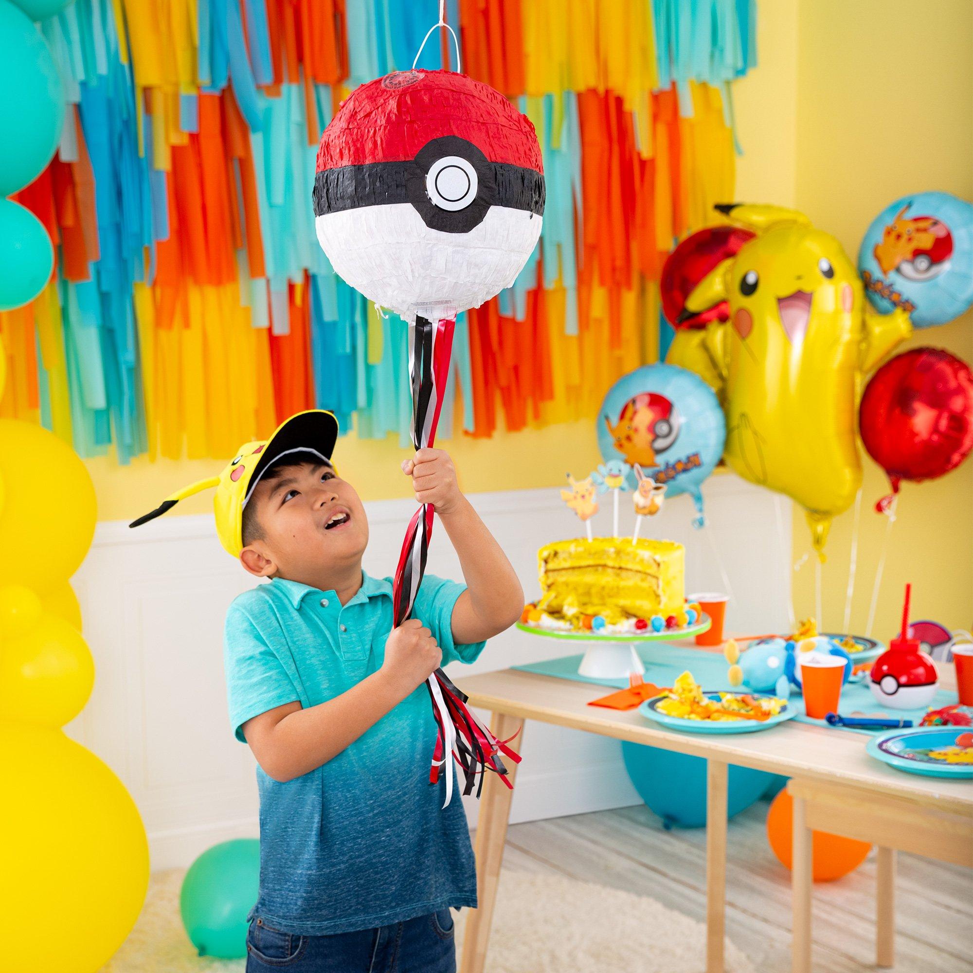 Pull Pinata Pokemon Ball pour l'anniversaire de votre enfant