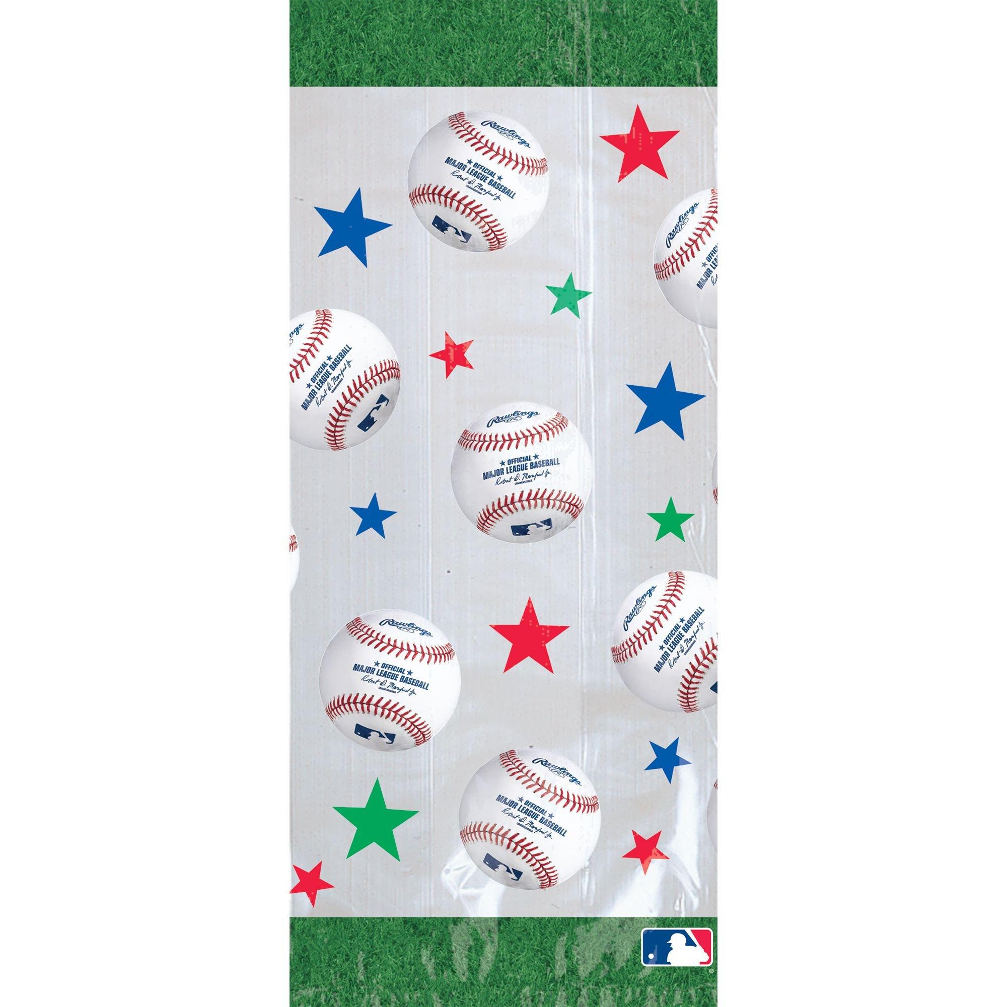 Baseball Cello Party Bags (20 Pack)