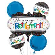 Happy Retirement Celebration Balloon Bouquet 5pc