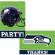 Seattle Seahawks Invitations & Thank You Notes For 8