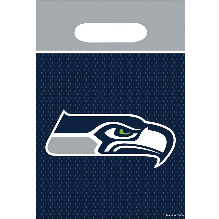 Seattle Seahawks Favor Bags 8ct