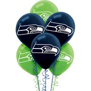 6ct, Seattle Seahawks Balloons