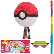 a Blindfold Party City Rainbow Star Pinata Supplies and 4 Pounds of Candy a Colorful Pinata Stick Include a Pinata 