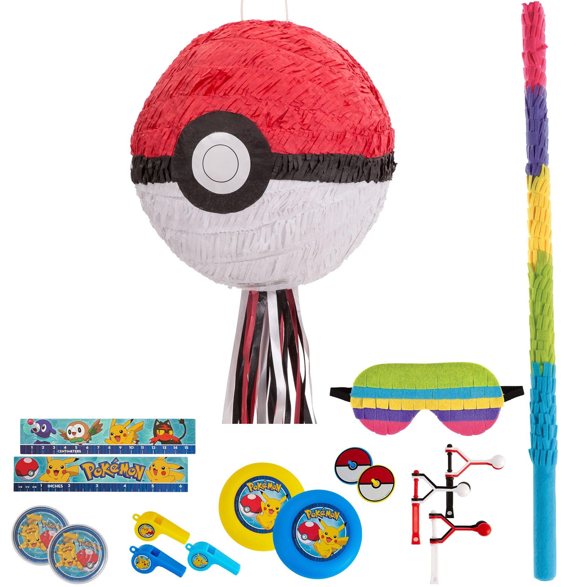 Pokemon Ball, Pull-String Piñata - 1/Pack or 4/Unit - Party Direct