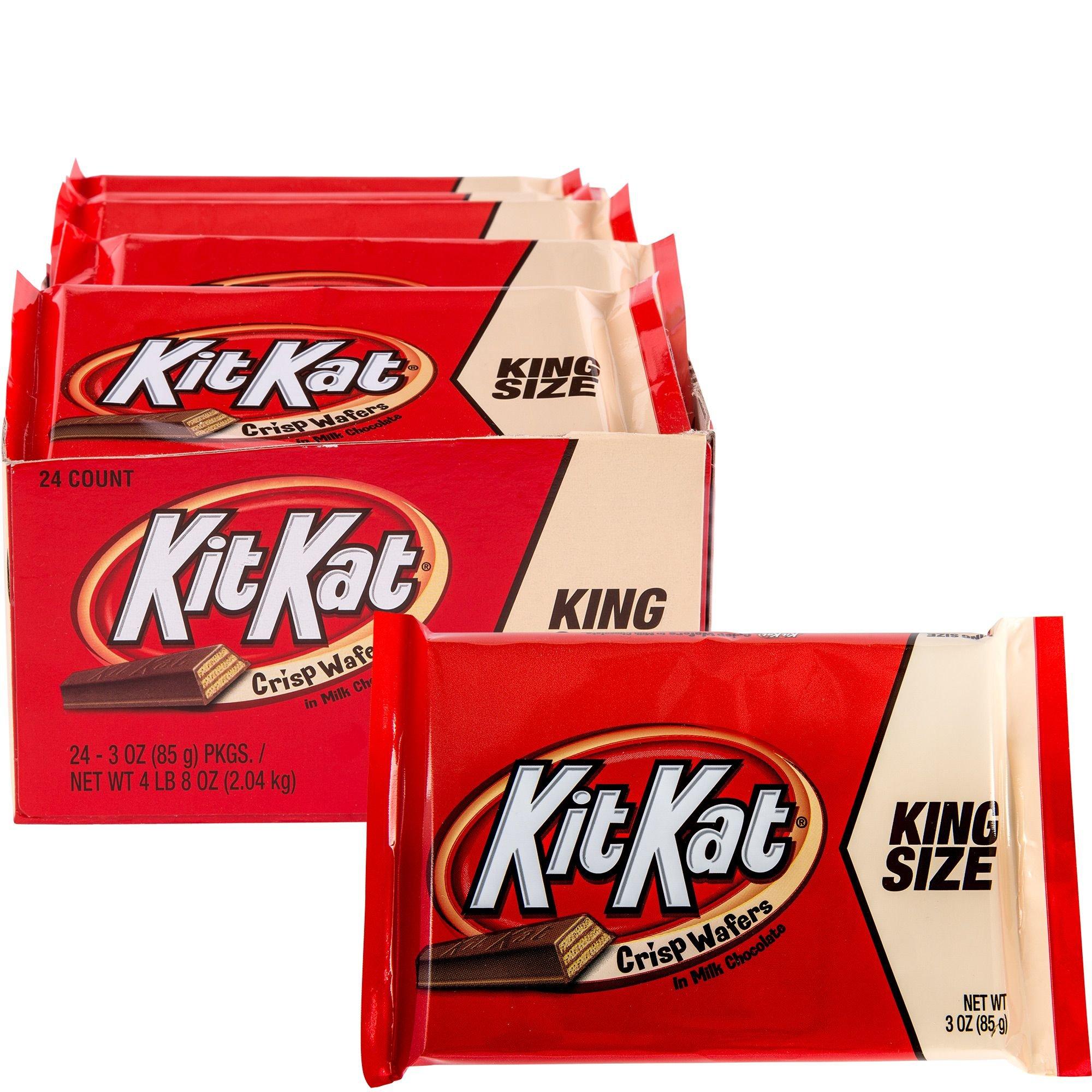 Milk Chocolate Kit Kat Wafer Bars King Size 24ct Party City