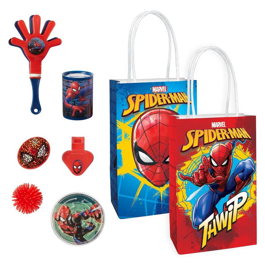 Spider-Man Basic Favor Kit for 8 Guests