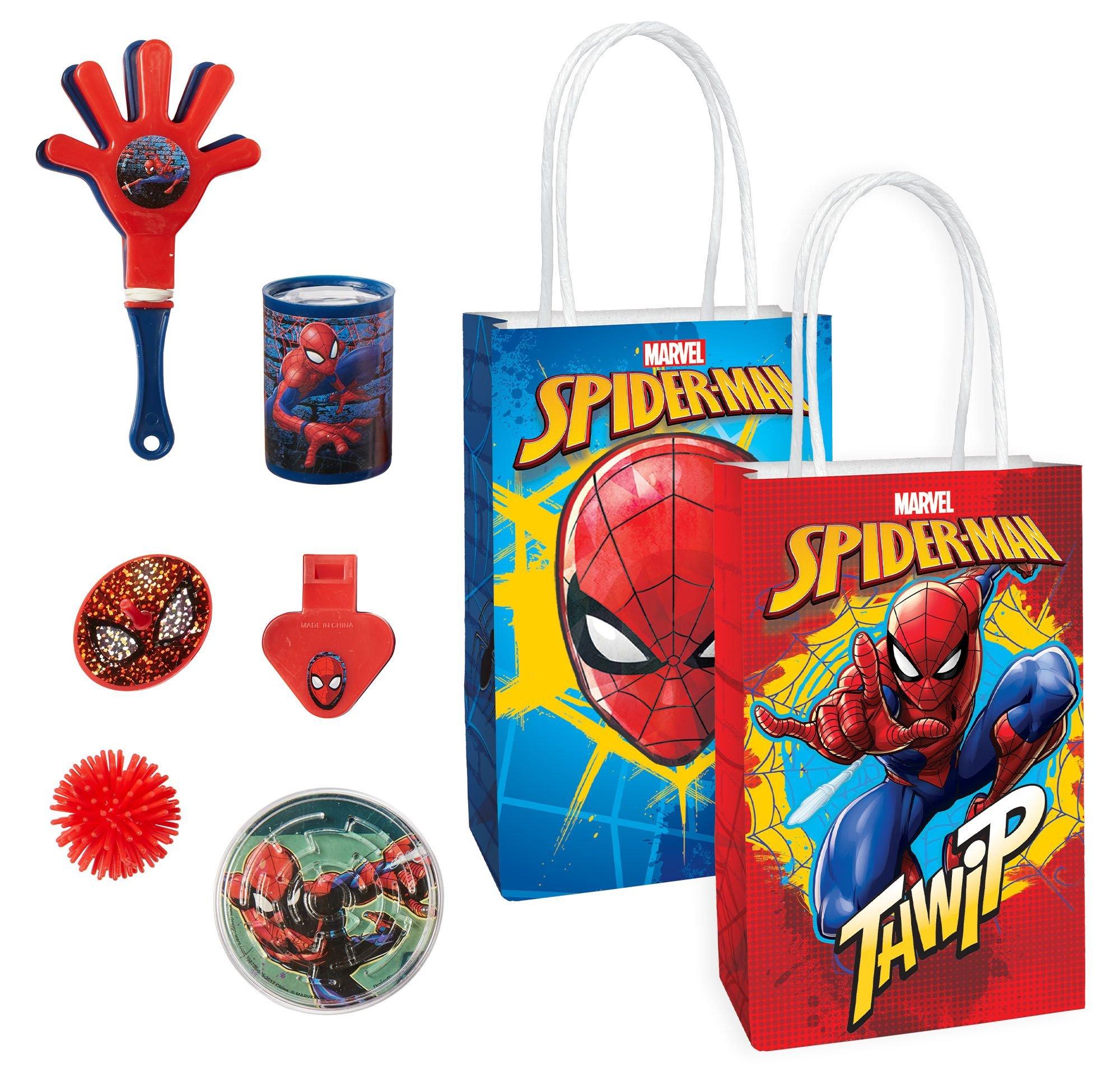 Spider-Man Basic Favor Kit for 8 Guests
