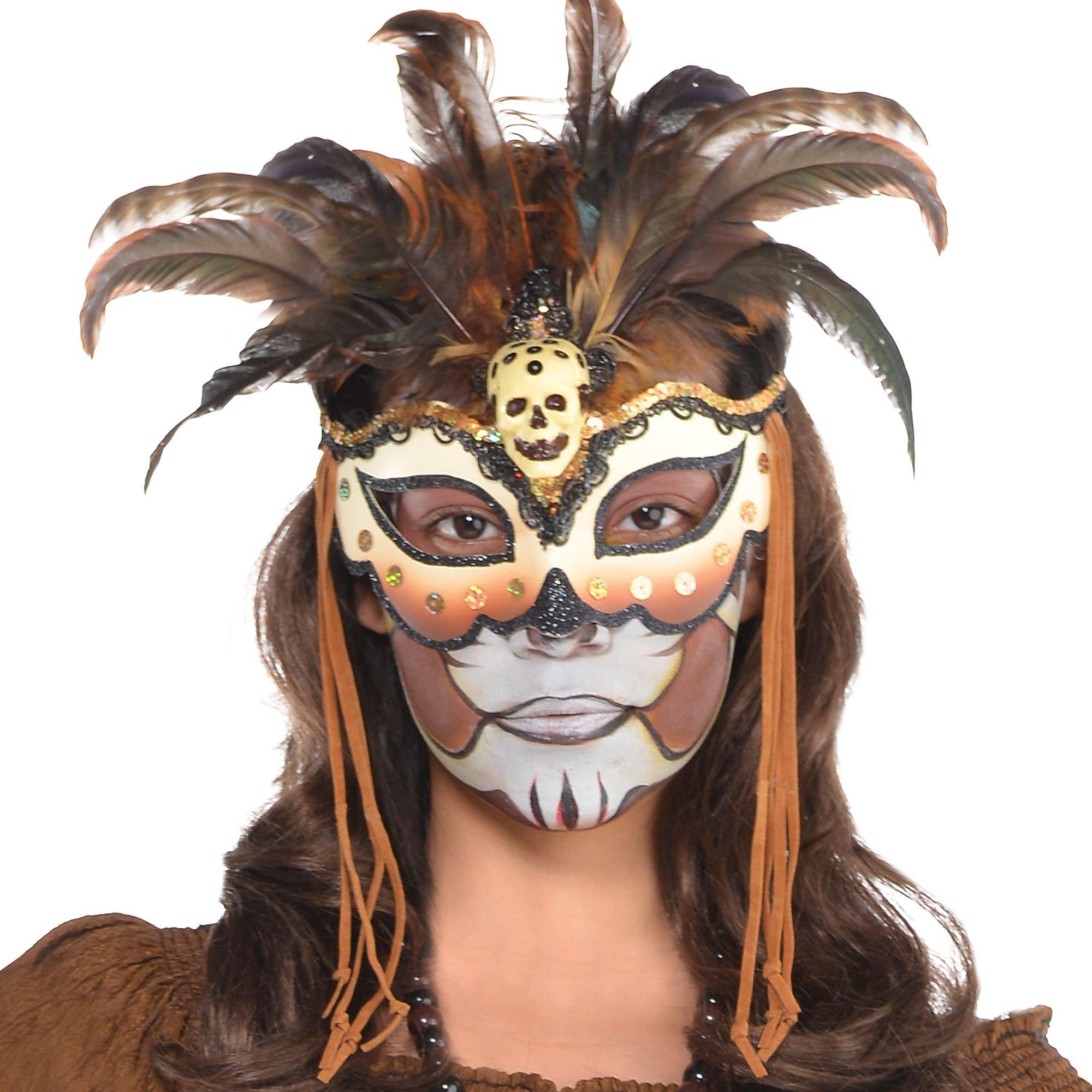 Witch Doctor Masquerade Mask
