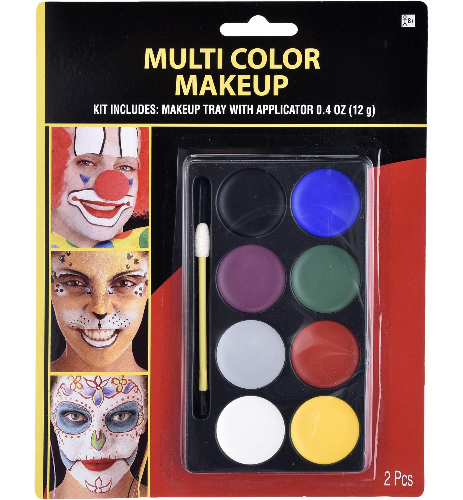 Multicolor Makeup Kit 2pc