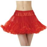 Red Full Petticoat Plus Size