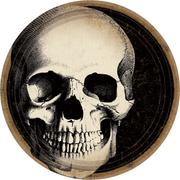Boneyard Skull Lunch Plates 60ct