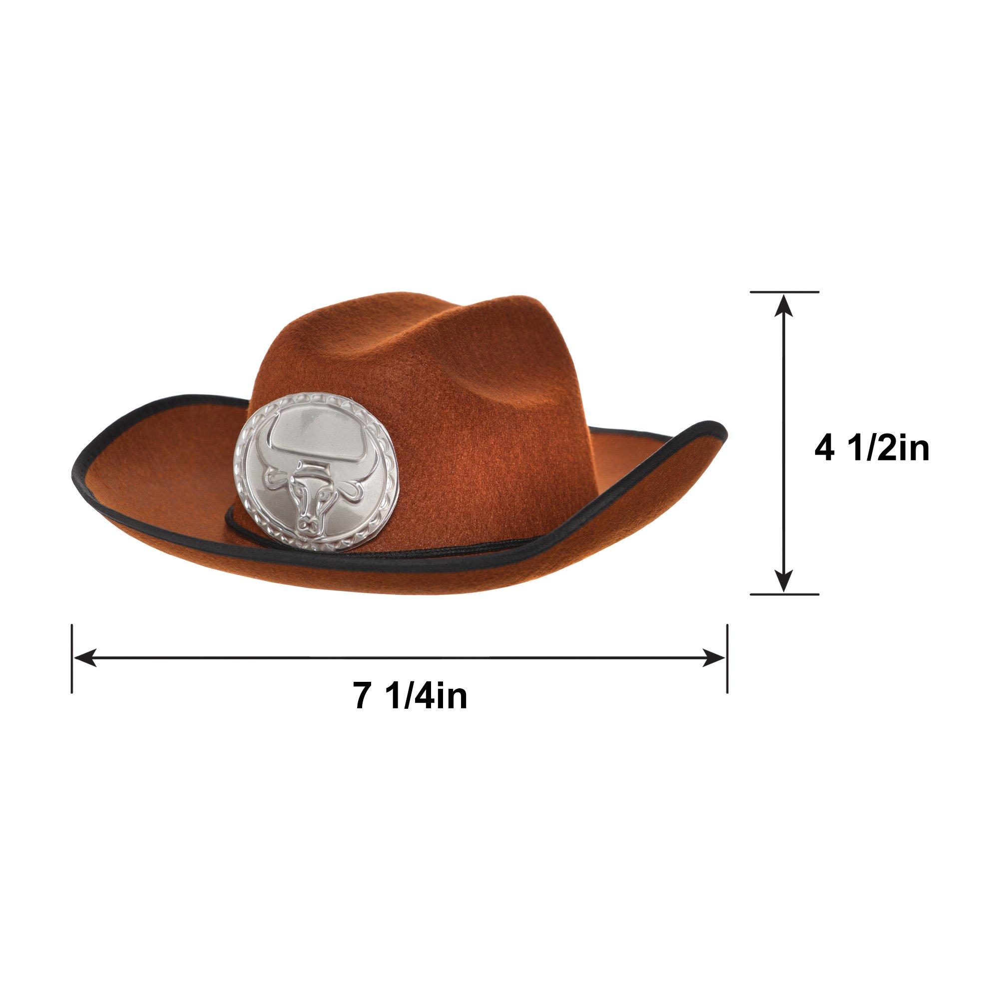 Kids' Brown Cowboy Hat