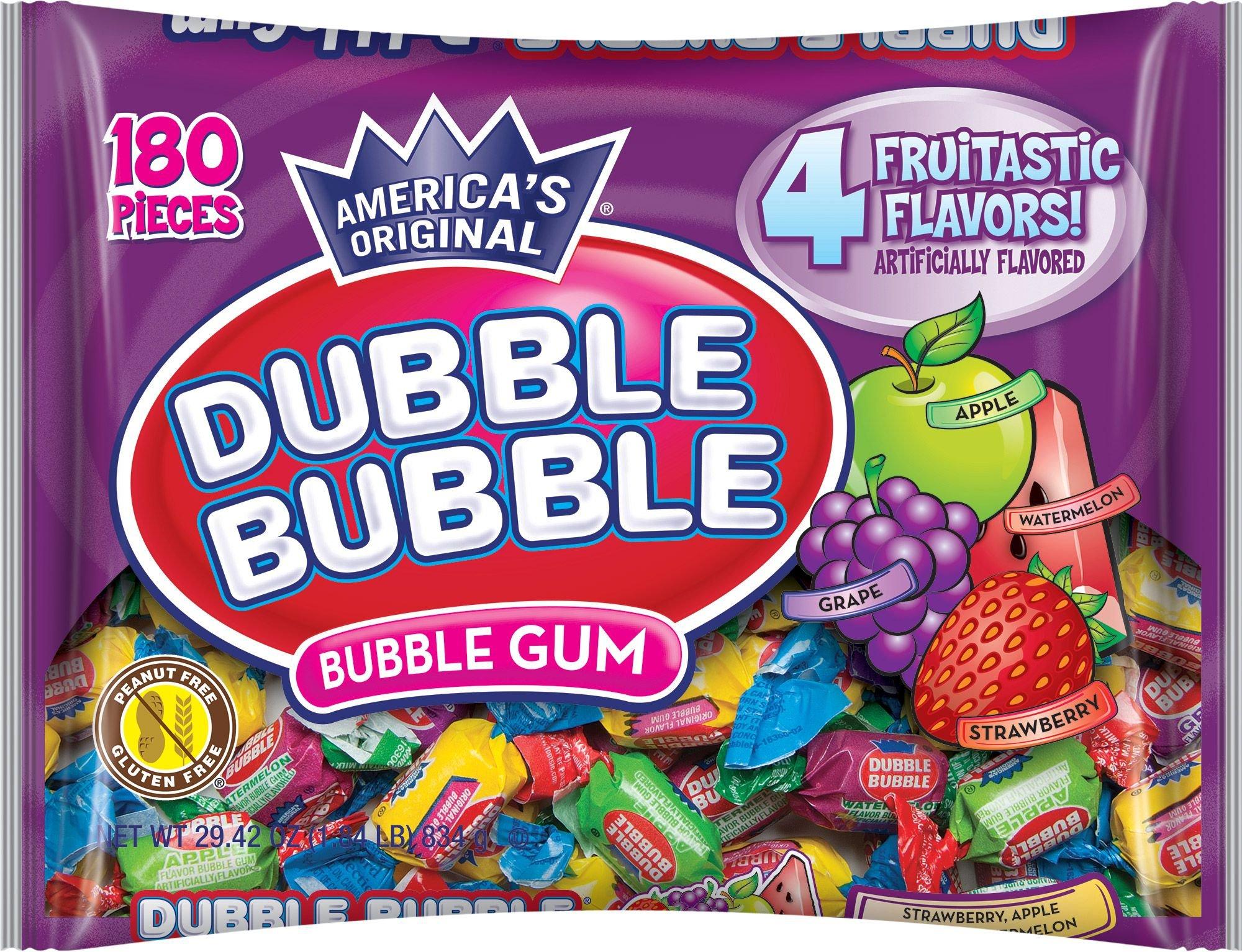 Assorted Fruit Dubble Bubble Gum 180ct