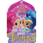 Shimmer and Shine Invitations 8ct