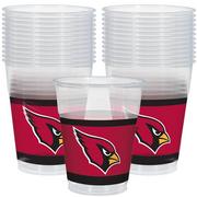 Arizona Cardinals Plastic Cups, 25ct