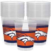 Denver Broncos Plastic Cups, 25ct