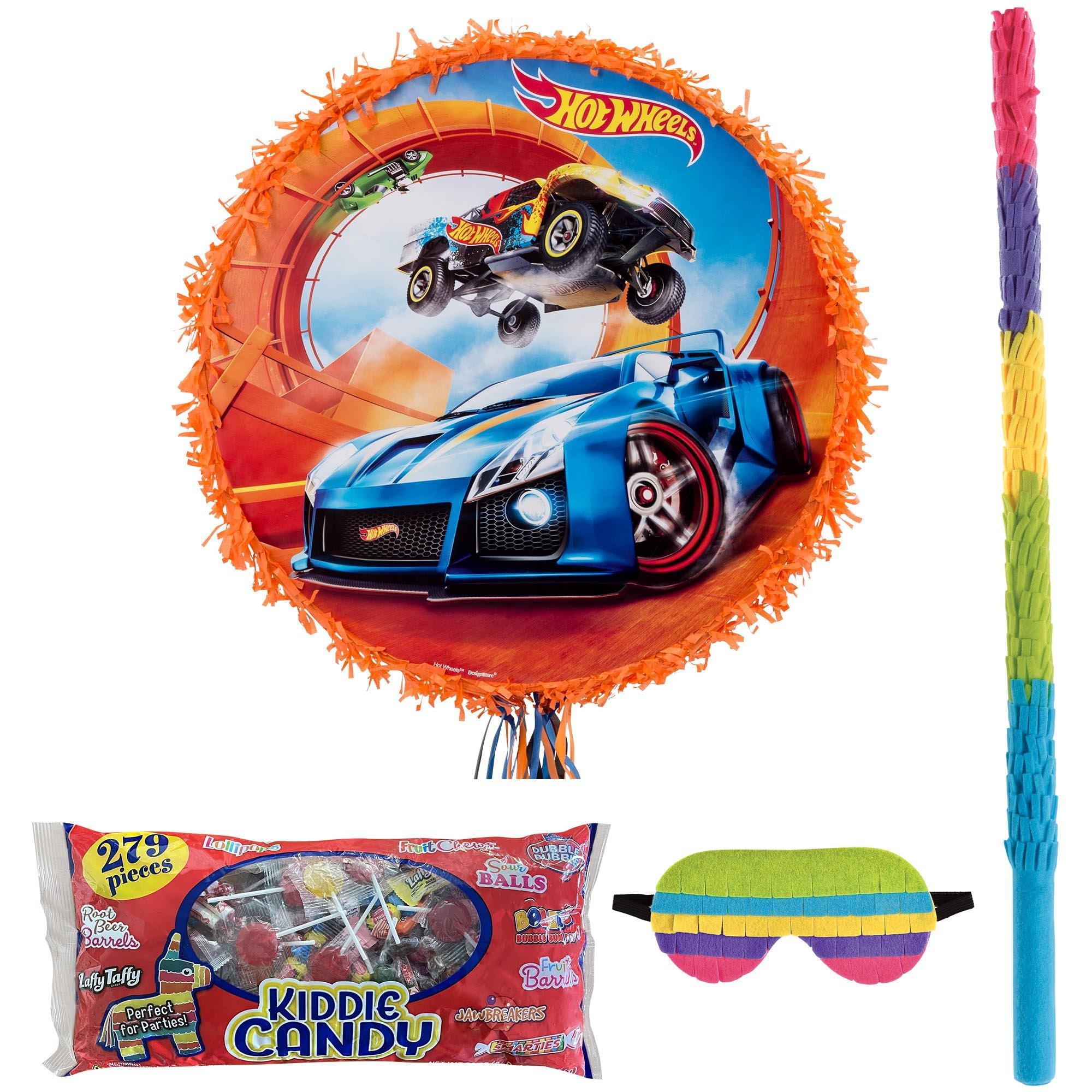 Orange Hot Wheels Pinata Kit