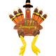 Giant Thanksgiving Balloon 27in x 38in - 3D Turkey