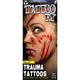 Mauled Trauma Tattoos, 1 Sheet